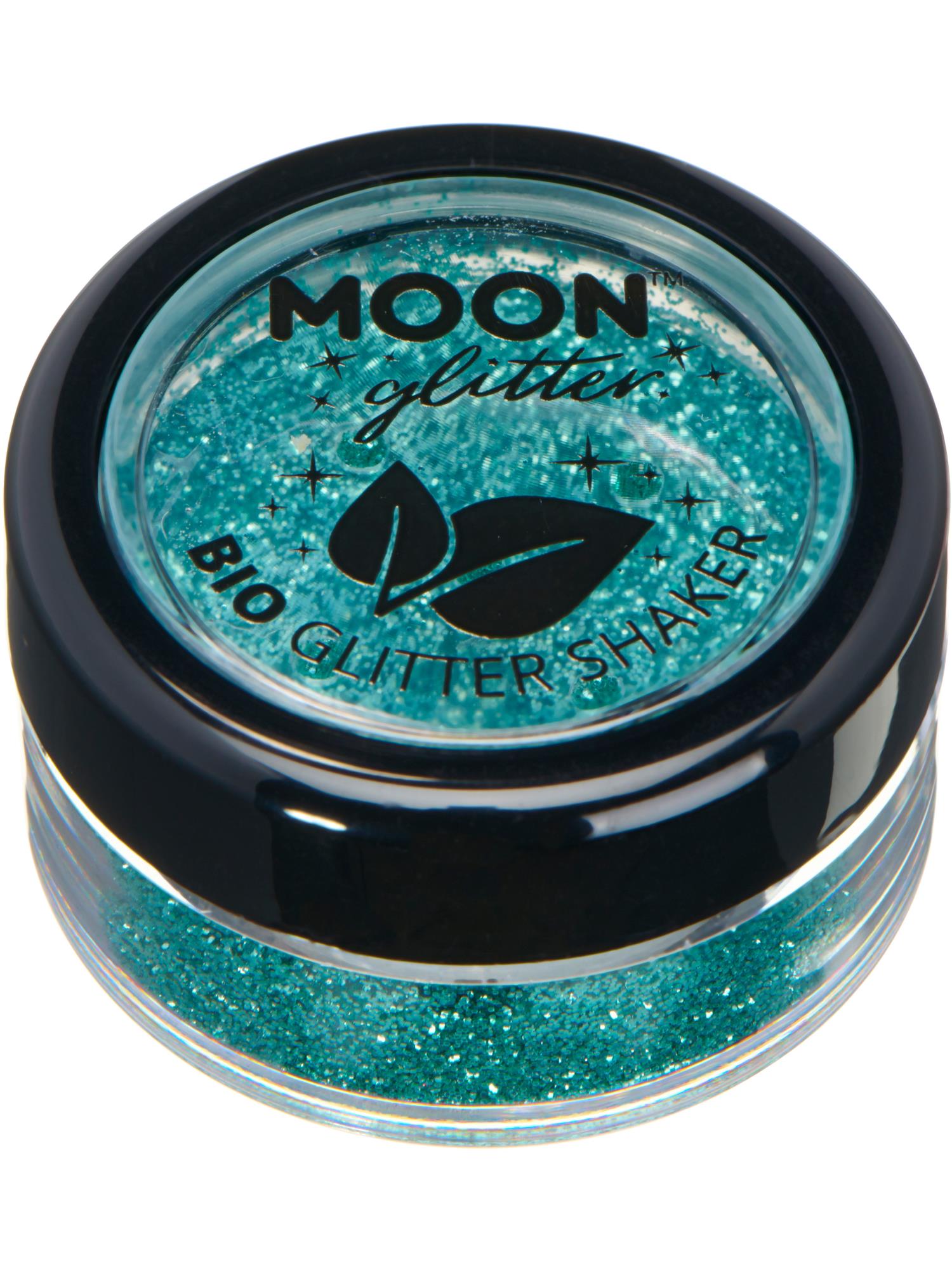 Moon Glitter Bio Glitter Shakers, Turquoise 1