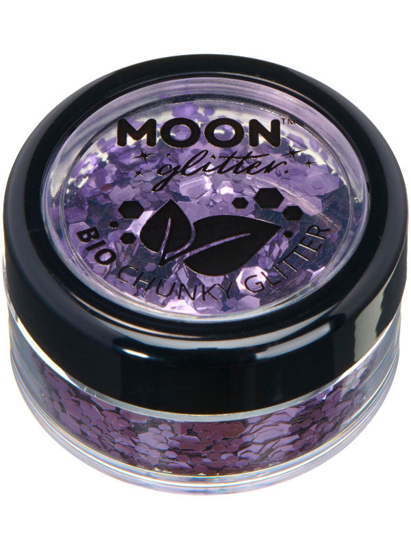Moon Glitter Bio Chunky Glitter, Lavender - 2