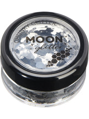 Moon Glitter Classic Chunky Glitter, Silver - 1