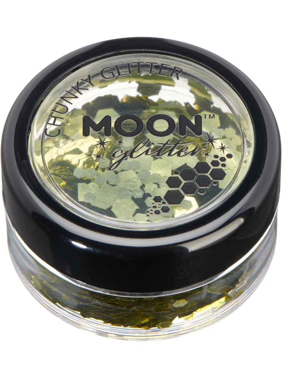 Moon Glitter Classic Chunky Glitter, Gold - 1