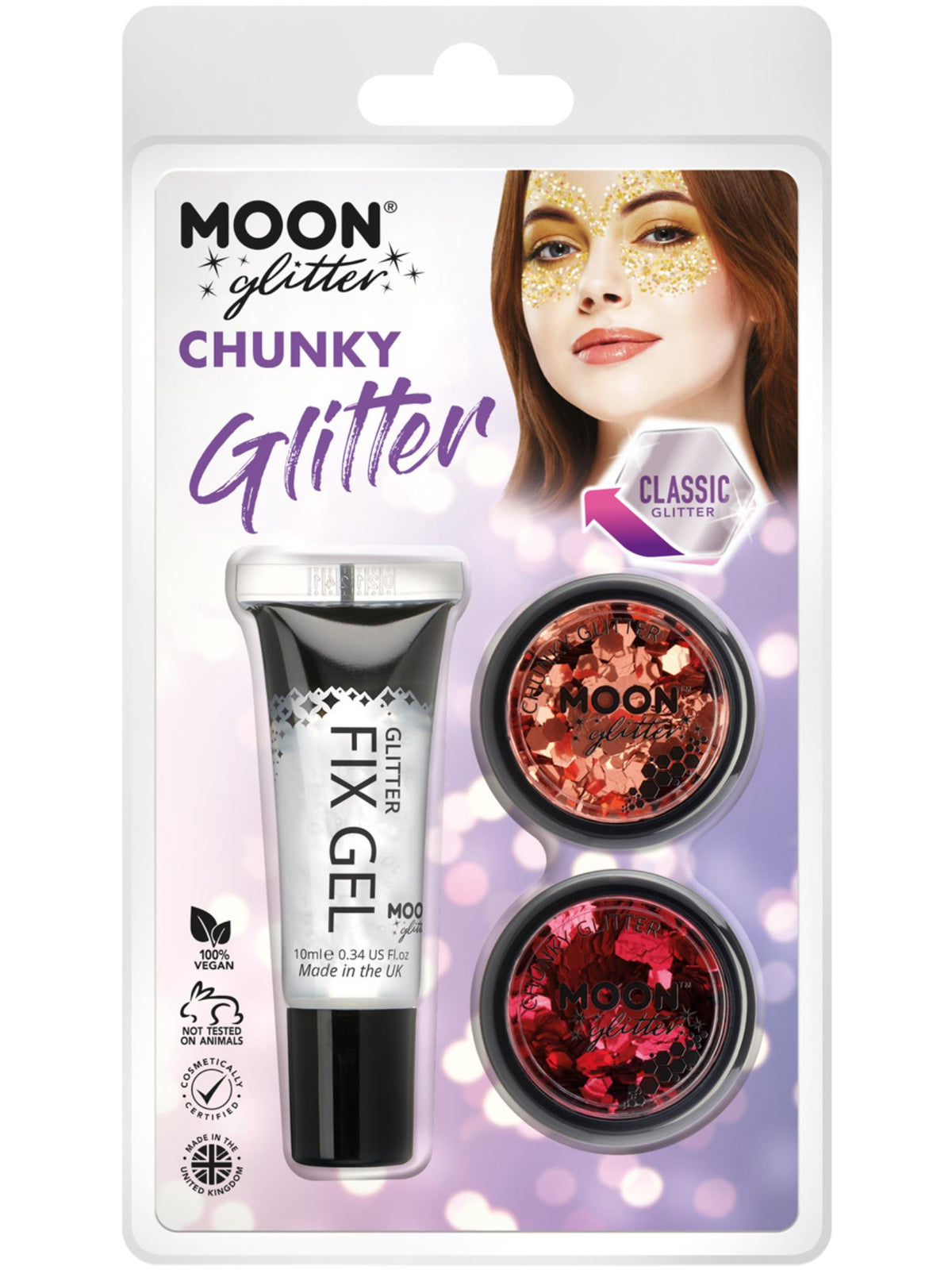 Moon Glitter Classic Chunky Glitter, 1