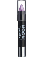 Moon Glitter Iridescent Body Crayons, Purple 1