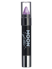Moon Glitter Iridescent Body Crayons, Purple - 1