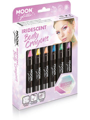 Moon Glitter Iridescent Body Crayons, Assorted 1