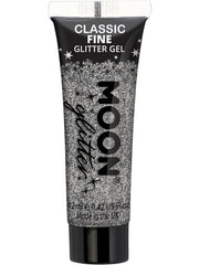Moon Glitter Classic Fine Glitter Gel, Silver 1