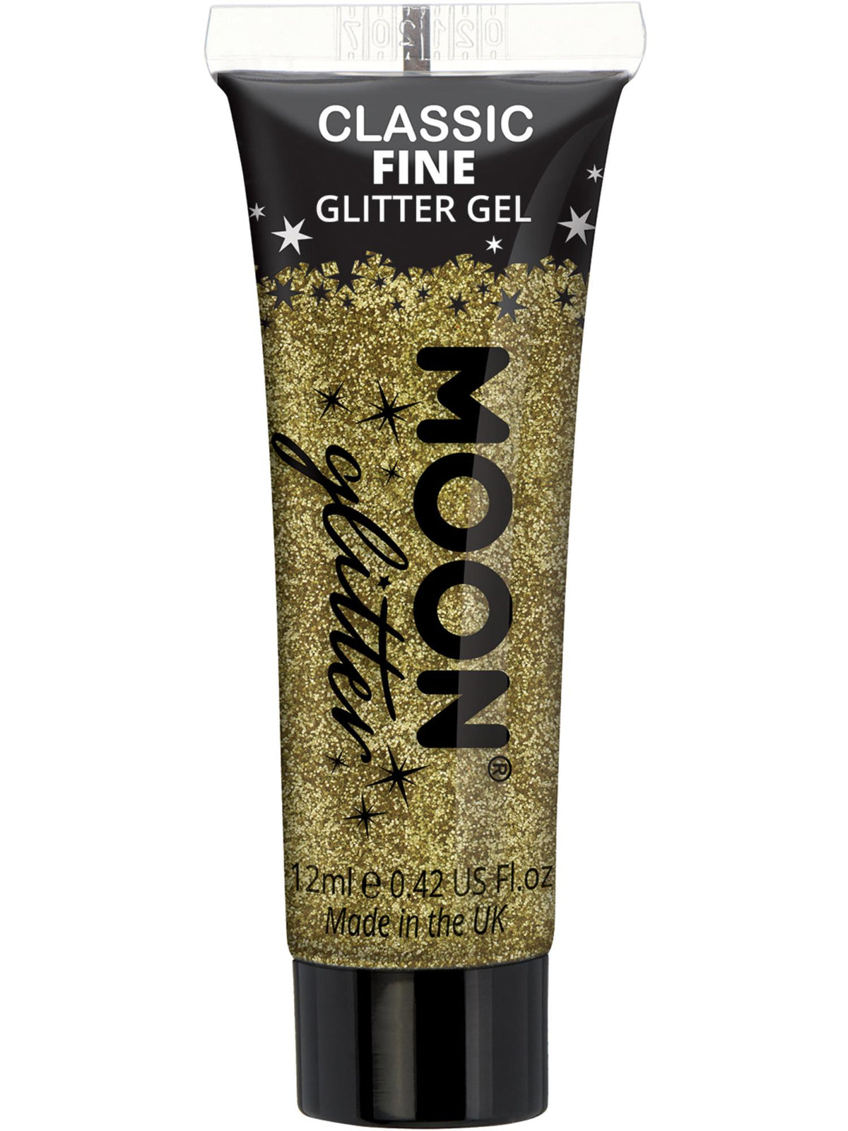 Moon Glitter Classic Fine Glitter Gel, Gold 1
