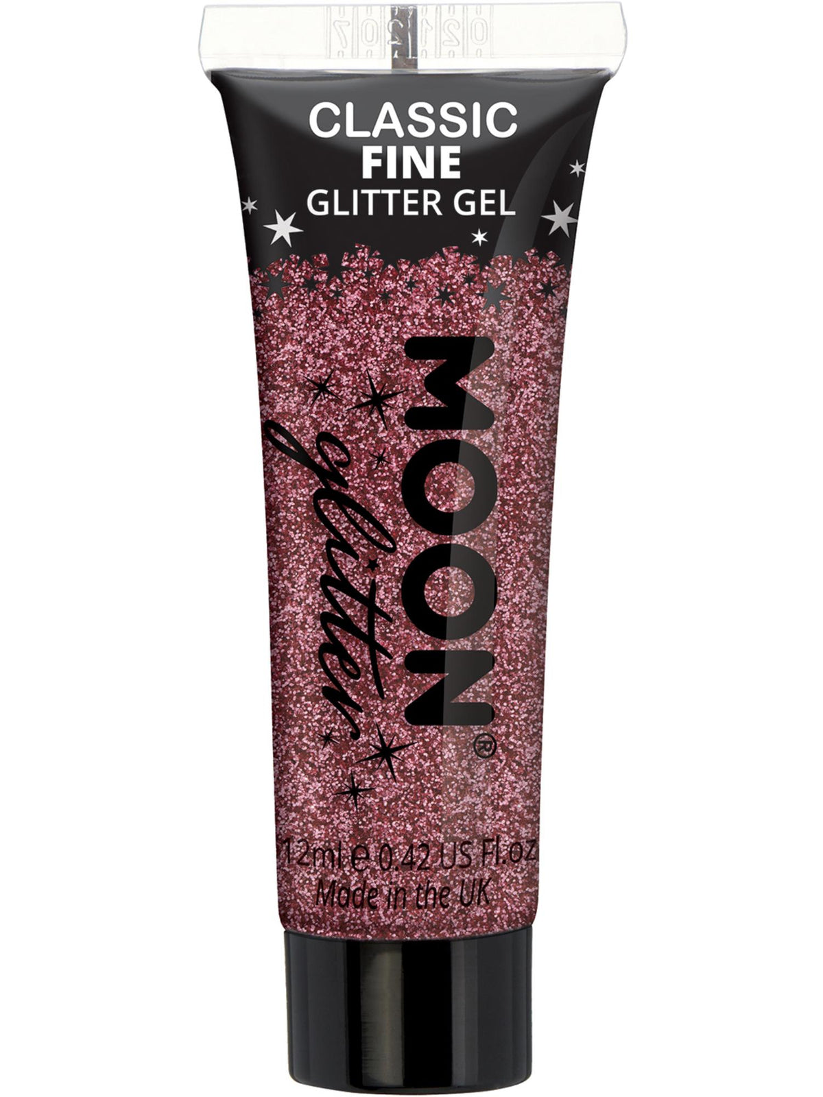 Moon Glitter Classic Fine Glitter Gel, Pink 1