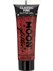 Moon Glitter Classic Fine Glitter Gel, Red 1