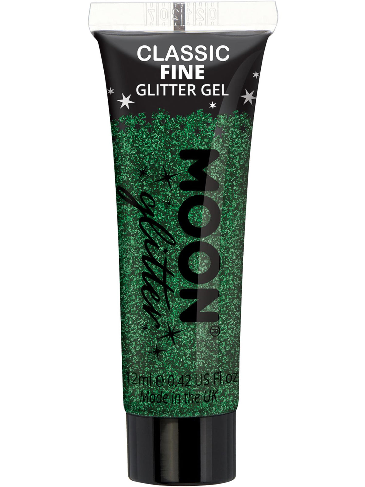 Moon Glitter Classic Fine Glitter Gel, Green 1