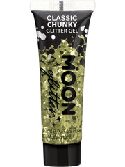 Moon Glitter Classic Chunky Glitter Gel, Gold 1