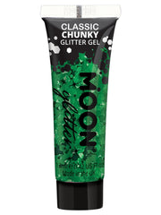 Moon Glitter Classic Chunky Glitter Gel, Green - 1