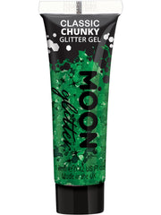 Moon Glitter Classic Chunky Glitter Gel, Green 1