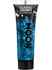 Moon Glitter Classic Chunky Glitter Gel, Blue 1