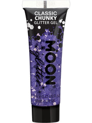 Moon Glitter Classic Chunky Glitter Gel, Lavender 1