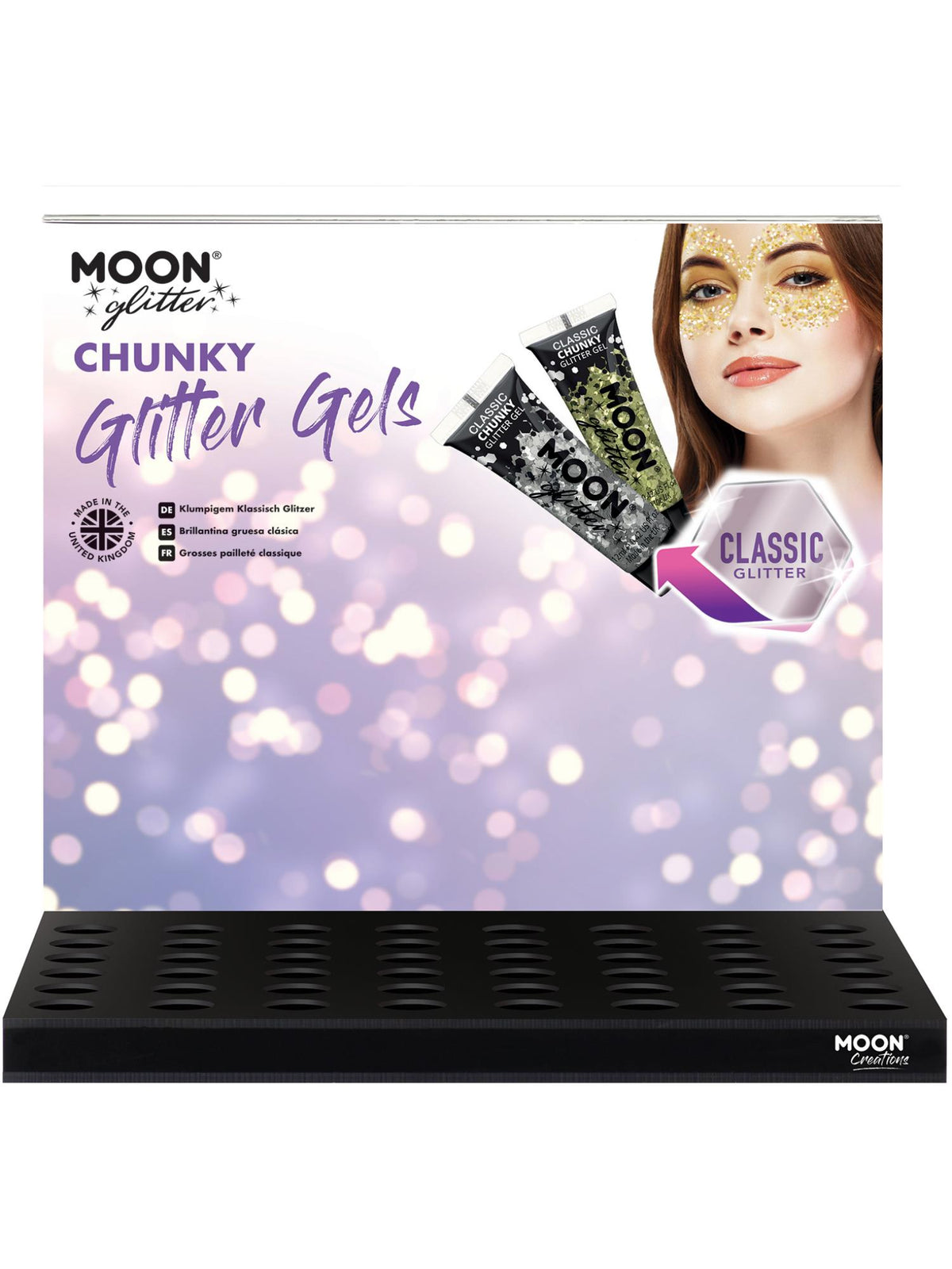 Moon Glitter Classic Chunky Glitter Gel, 1