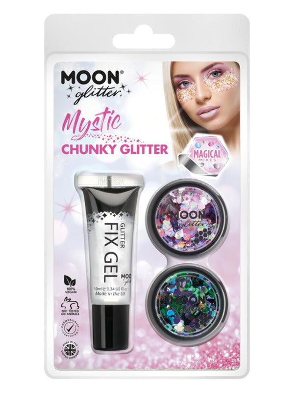Moon Glitter Mystic Chunky Glitter, Clamshell - 2