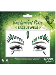 Moon Glitter Face Jewels, Enchanted Pixie 1