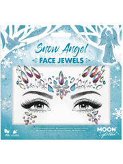 Moon Glitter Face Jewels, Snow Angel - 1