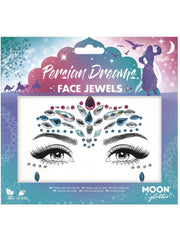 Moon Glitter Face Jewels, Persian Dreams - 1
