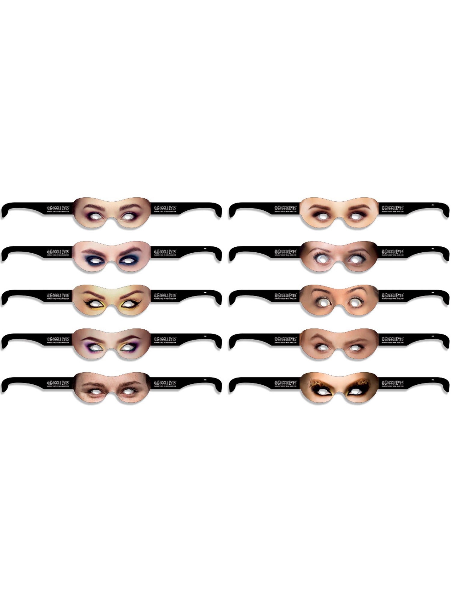 Glamour Goggle Eyes Pack 3