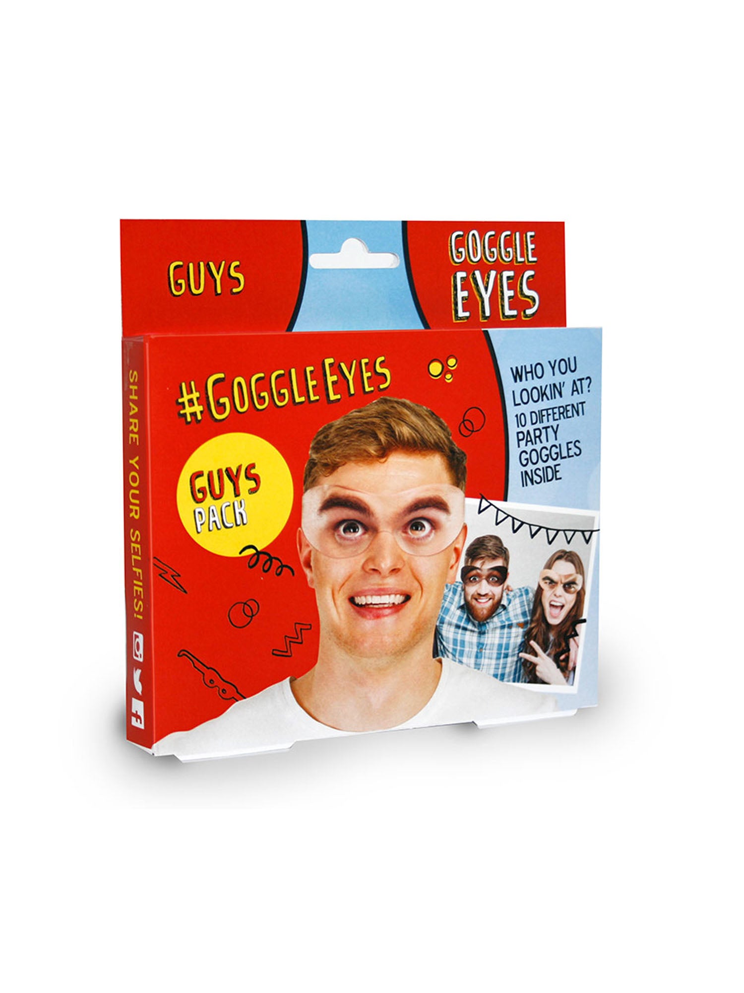 Guys Goggle Eyes Pack 2