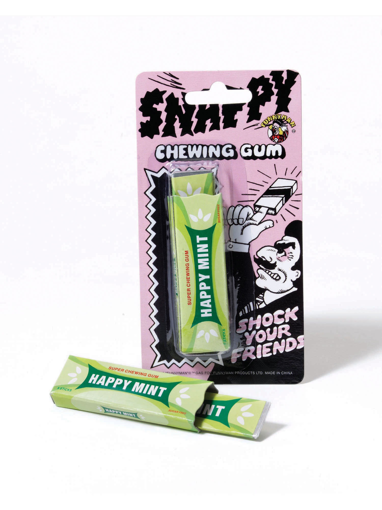 Snappy Gum (Blister Carded) (Pack of 12)