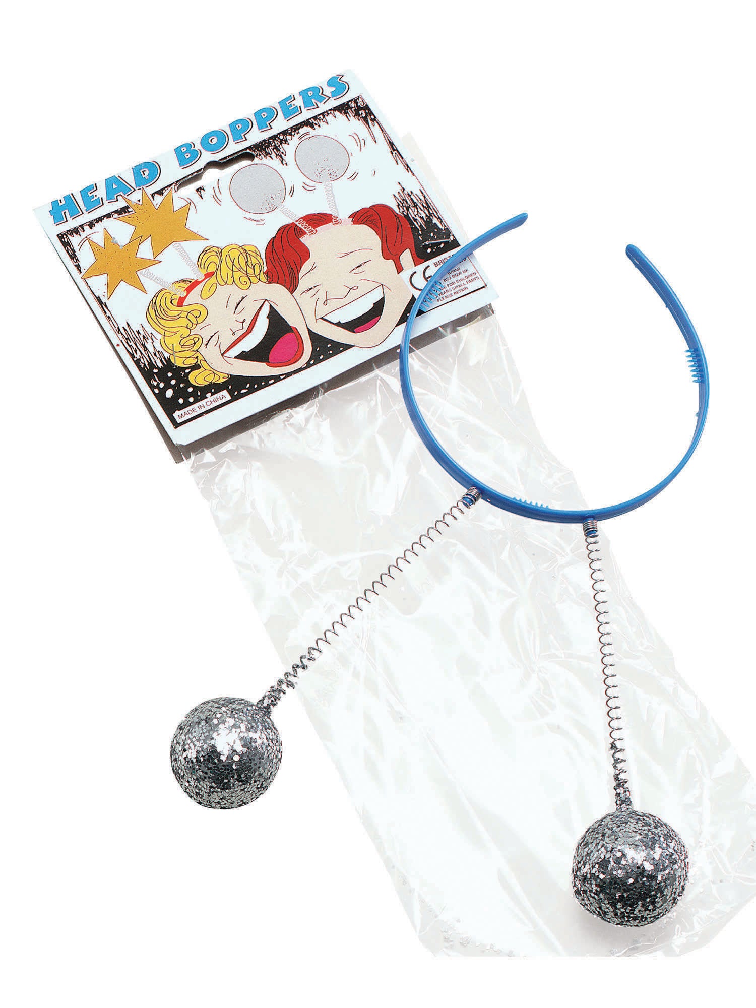 Head Boppers - Silver Balls (Twelve Pack)