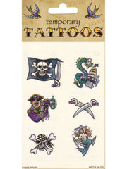 Tattoos Theme Pirate (6/card) 1