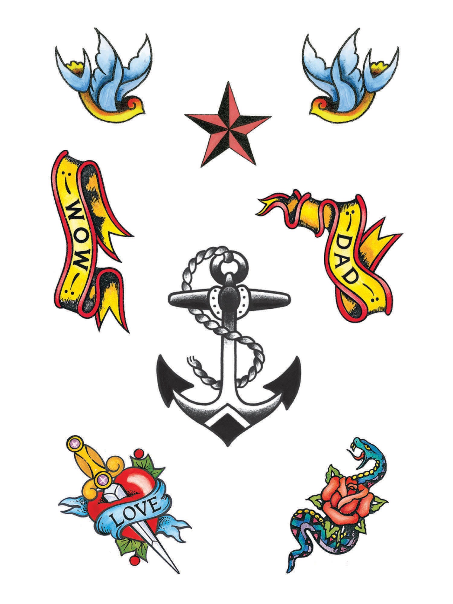 Tattoos Sailor Theme