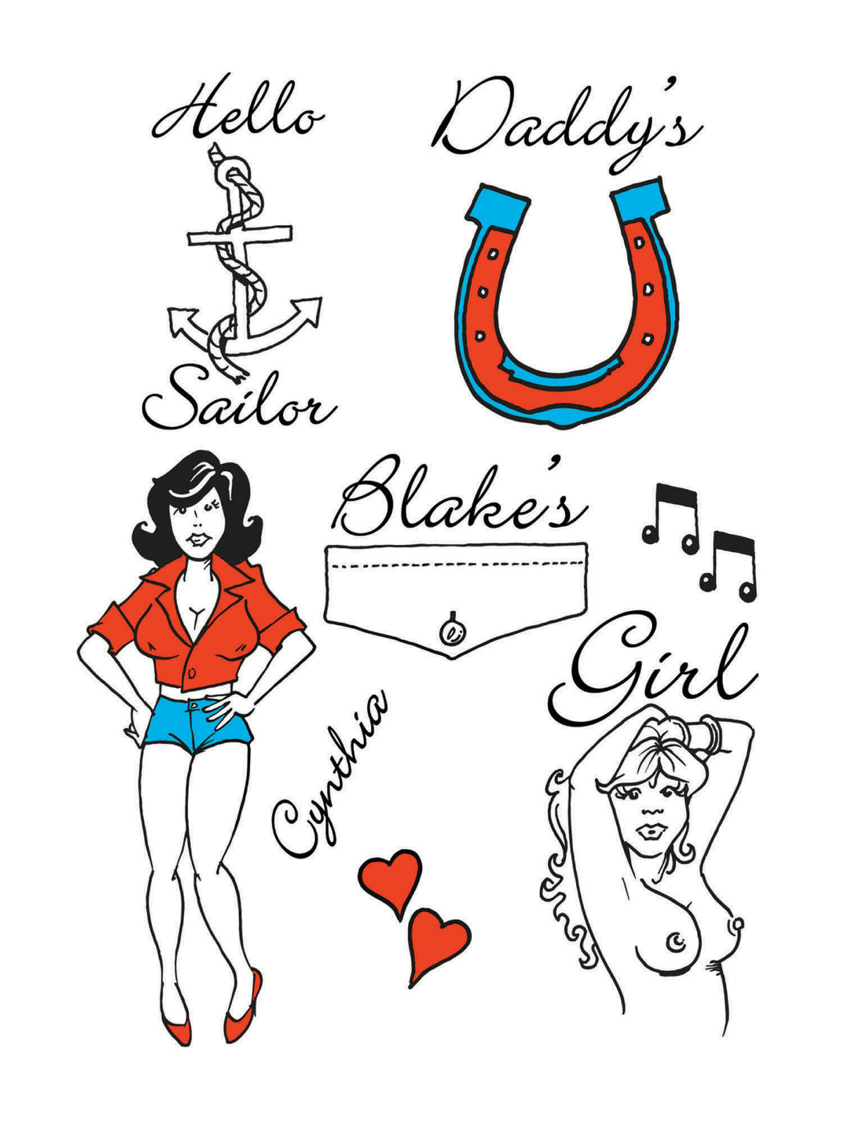 Tattoos Amy Winehouse Theme 1