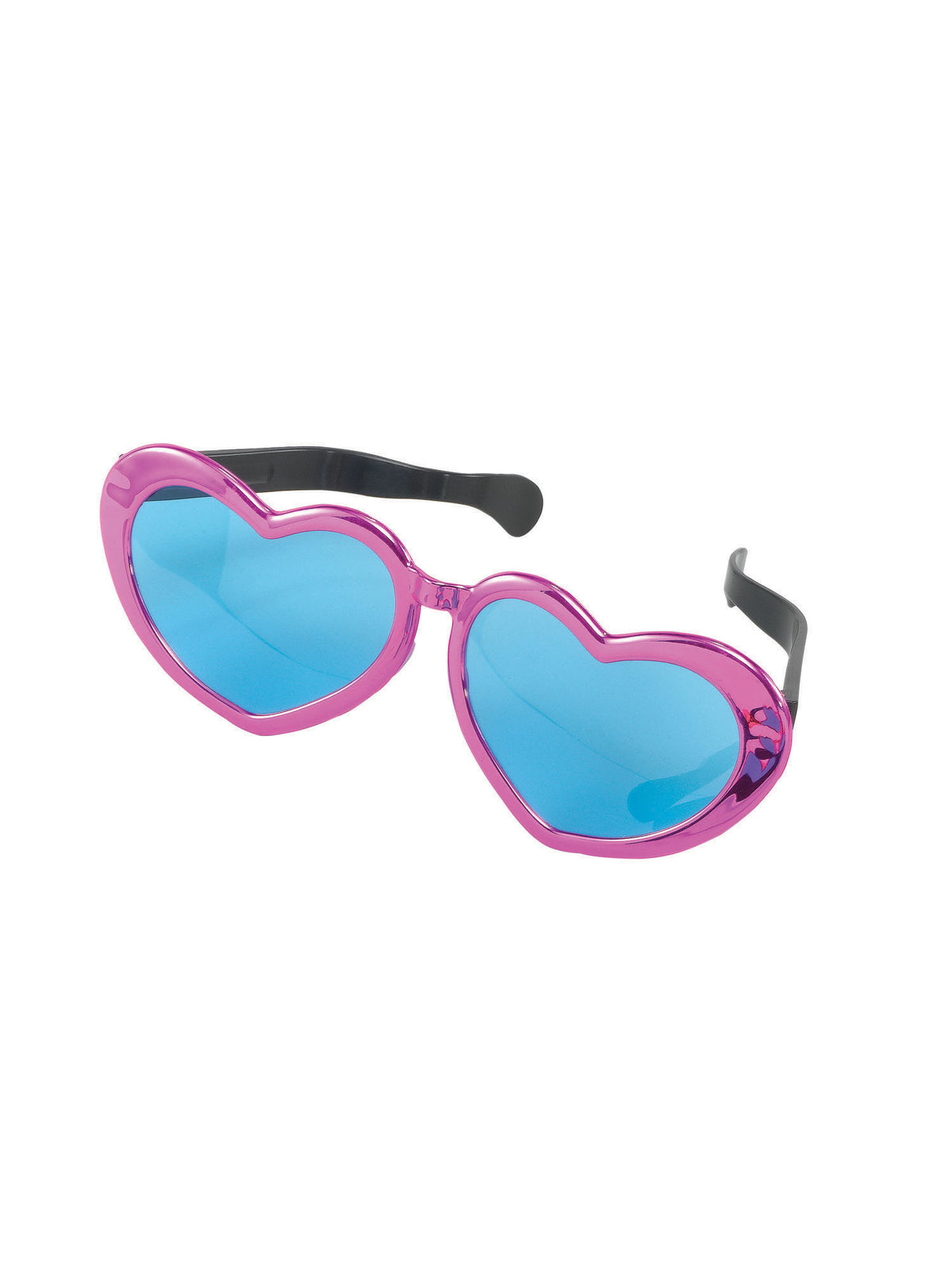 Jumbo Metallic Heart Sunglasses 2