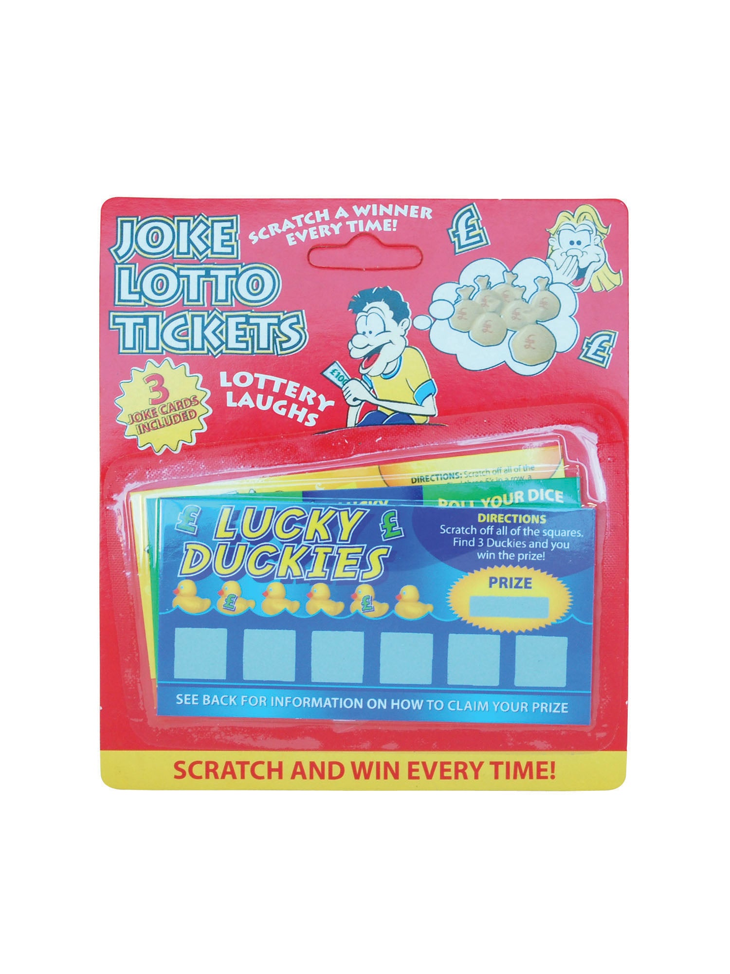 Joke Scratch Cards (3 per Card)