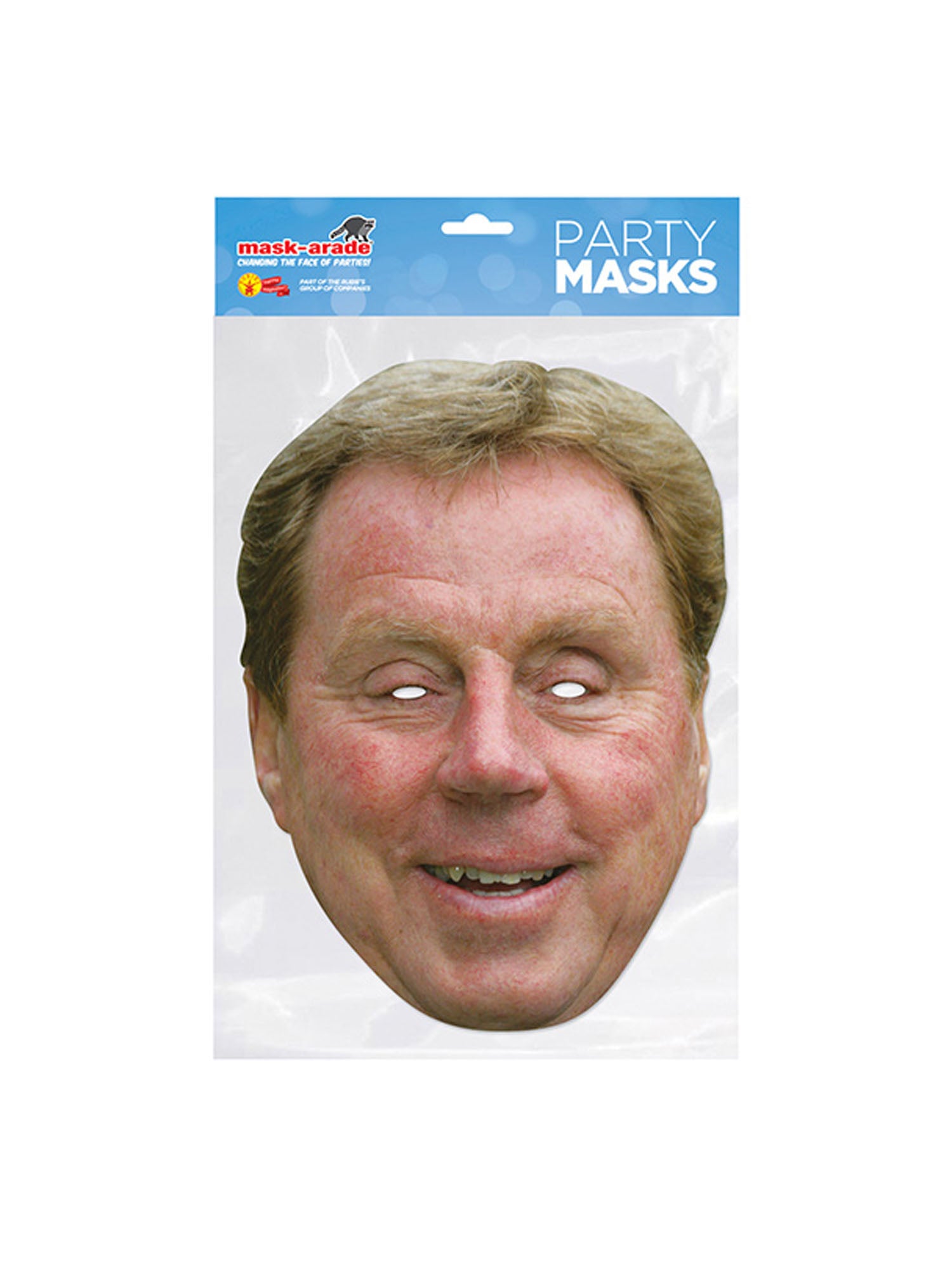 Harry Redknapp Celebrity Face Mask 2