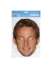 Jenson Button Celebrity Face Mask 1
