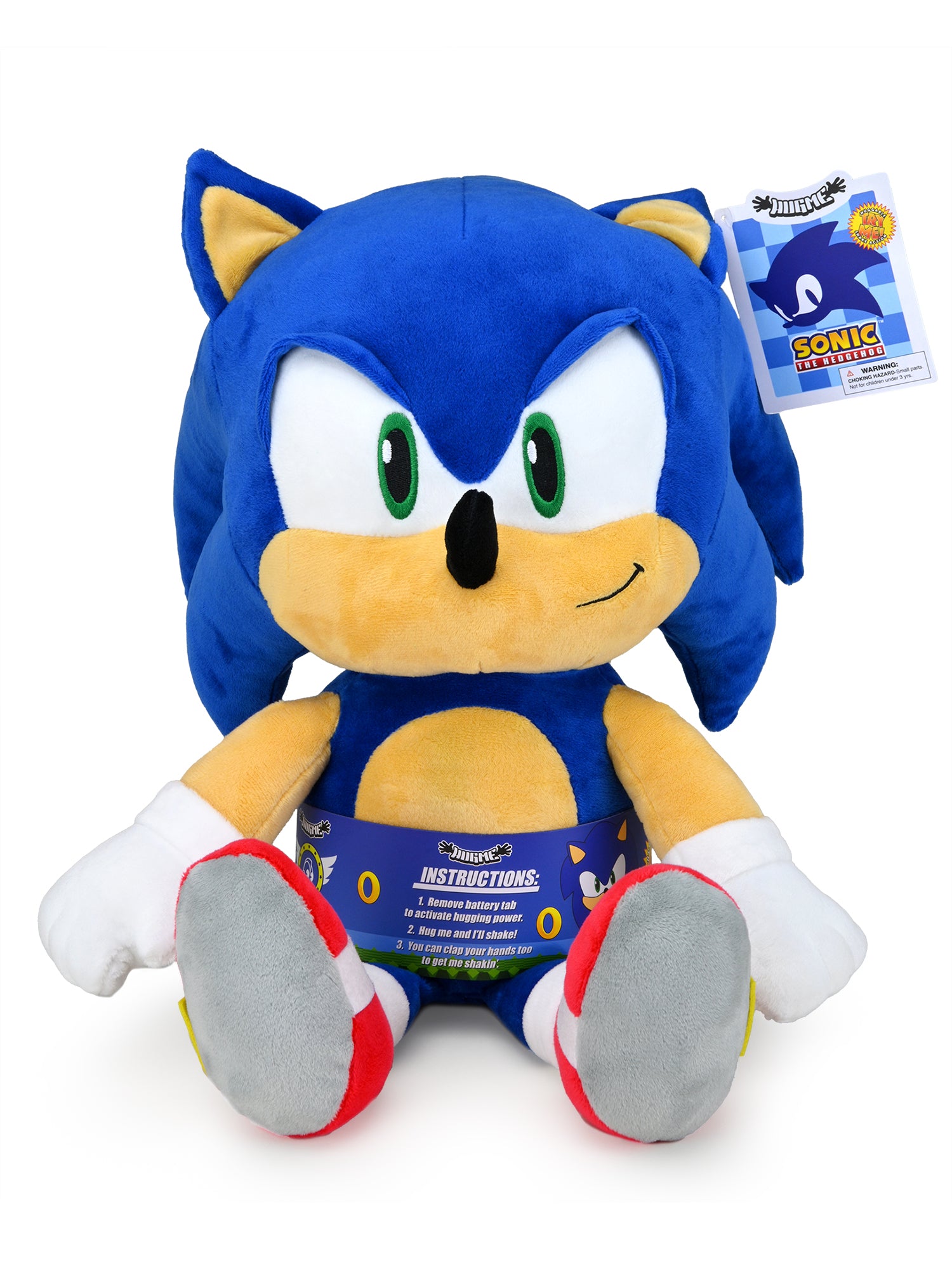 Sonic The Hedgehog Hugme Vibrating Plush 1