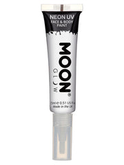 Moon Glow Intense Neon UV Face Paint, White - 1