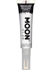 Moon Glow Intense Neon UV Face Paint, White 1