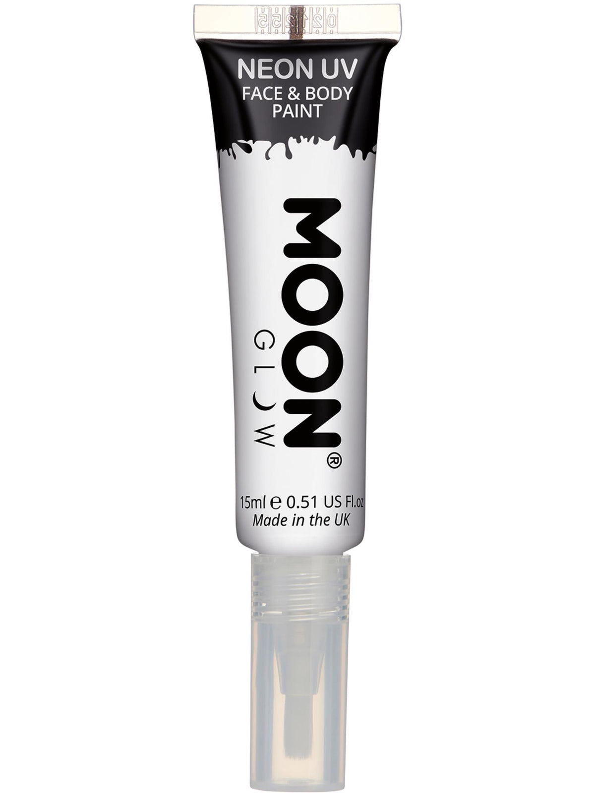 Moon Glow Intense Neon UV Face Paint, White 1