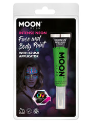 Moon Glow Intense Neon UV Face Paint, Green - 1