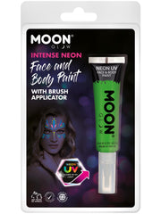 Moon Glow Intense Neon UV Face Paint, Green 1