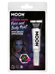 Moon Glow Intense Neon UV Face Paint, White - 1