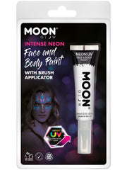 Moon Glow Intense Neon UV Face Paint, White 1