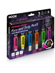 Moon Glow Intense Neon UV Face Paint, Assorted - 1