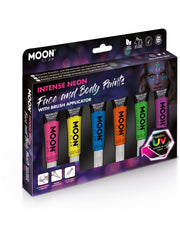 Moon Glow Intense Neon UV Face Paint, Assorted 1