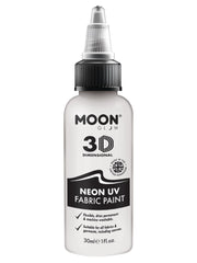 Moon Glow - Neon UV Intense Fabric Paint, White - 1