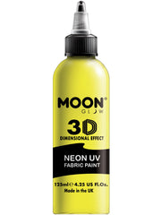 Moon Glow - Neon UV Intense Fabric Paint, Yellow 1
