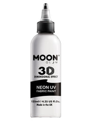 Moon Glow - Neon UV Intense Fabric Paint, White - 1