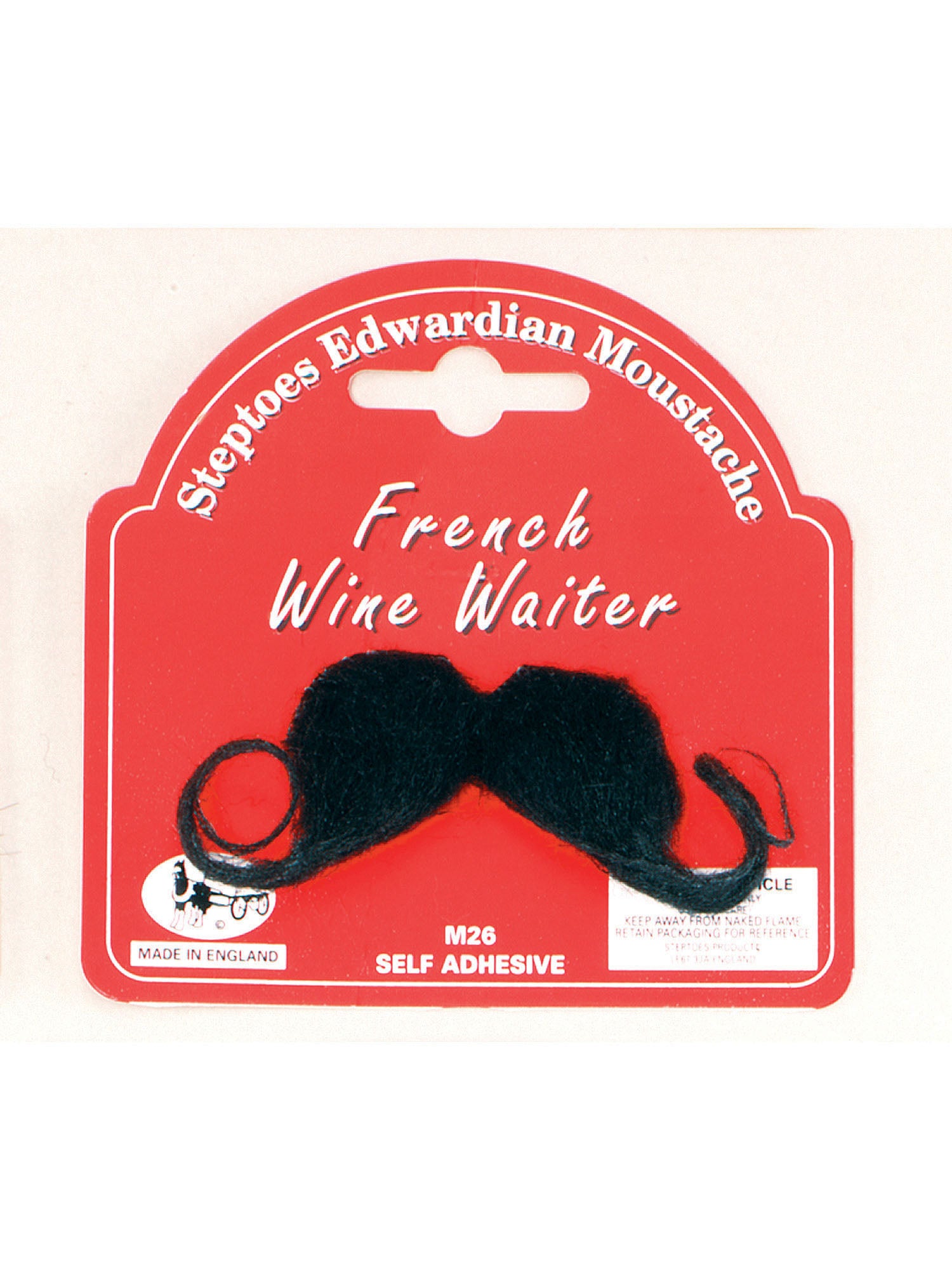 French Wine Waiter Moustache 1