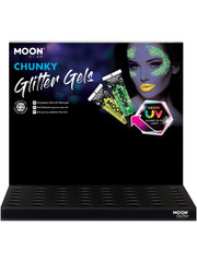 Moon Glow - Neon UV Chunky Glitter Gel, 1