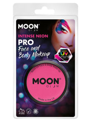 Moon Glow Pro Intense Neon UV Cake Pot, Hot Pink - 1